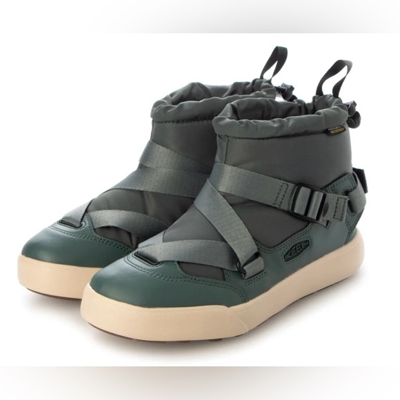 KEEN HOODZERRA WP Women's Boots 7 Dark Forest/Birch - Picture 1 of 12